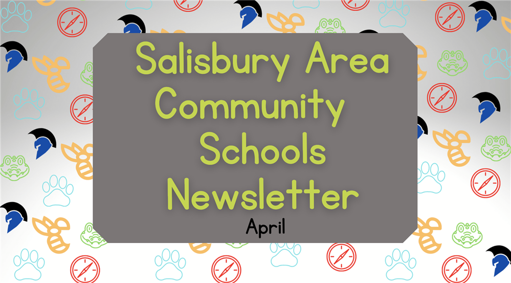  April Community Newsletter opening slide